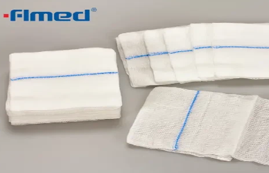 ¿Para qué se utiliza un hisopo de gasa en el cuidado de heridas?