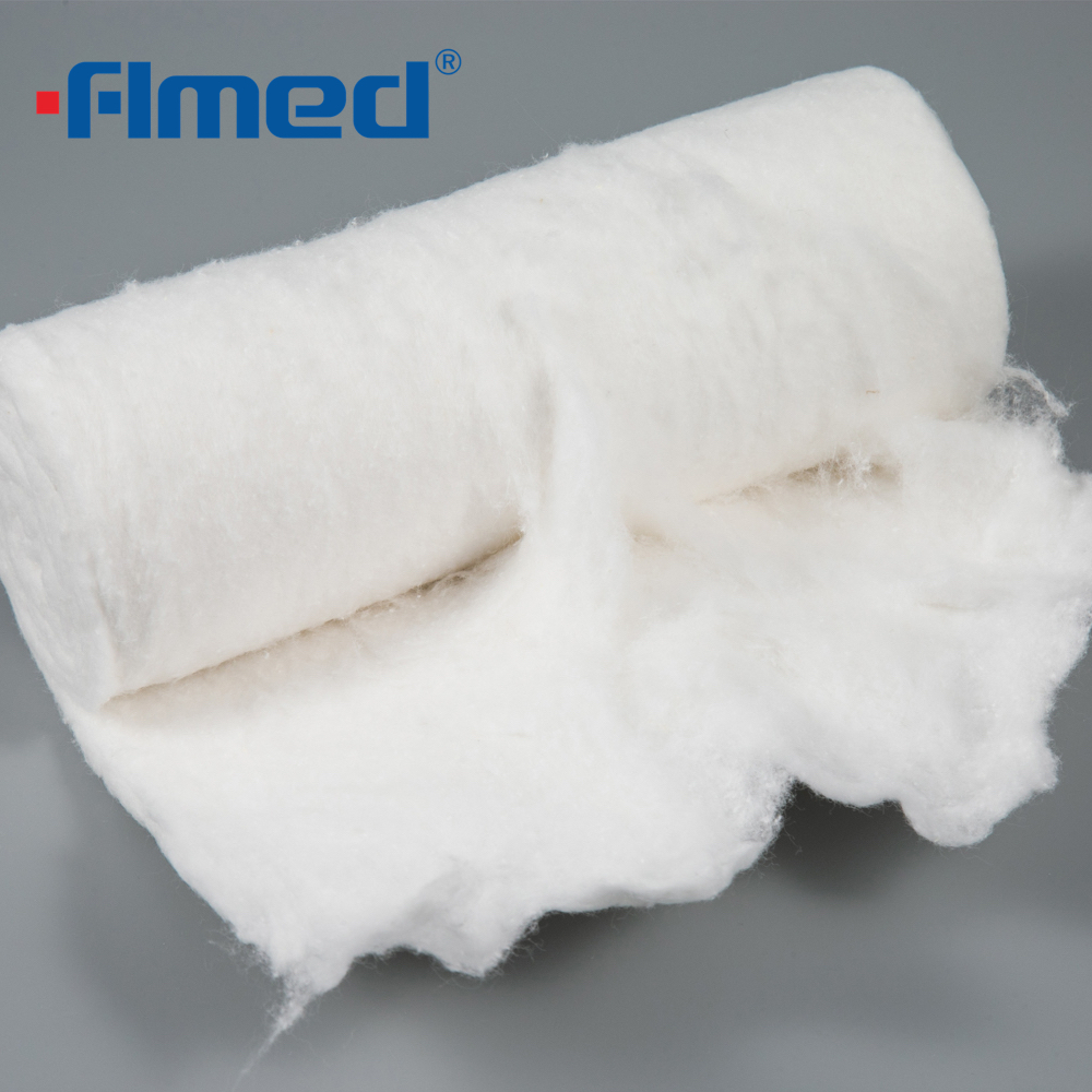 500 g de rollo de algodón médico absorbente 
