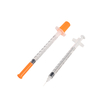Jeringa de insulina desechable con embalaje individual estéril fijo de 0,3 ml/0,5 ml/1 ml aprobado por CE