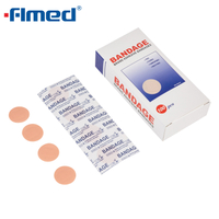 Aidplast forma redonda yeso de primeros auxilios color de piel para el cuidado de heridas 