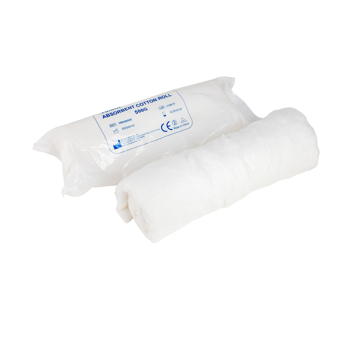 rollo de algodon 500g