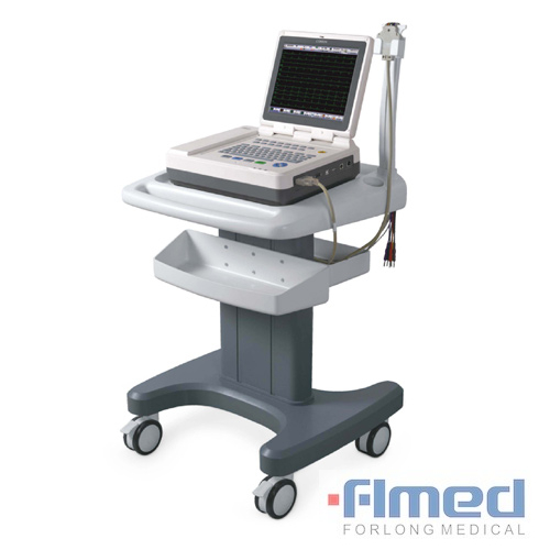 Máquina de ECG digital de 12 canales con pantalla táctil Electrocardiógrafo de 12 derivaciones - CM1200