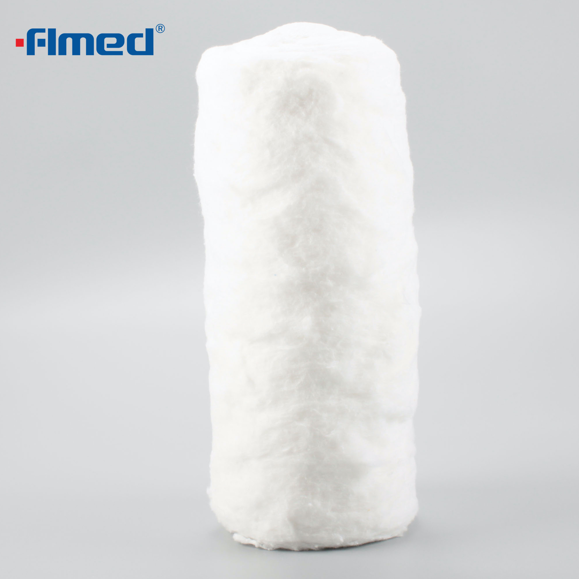 Rollo de algodón de algodón absorbente médico 500 g 100 % algodón puro 