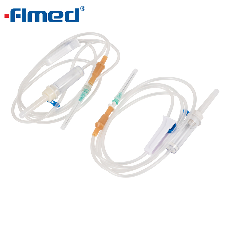 Equipo de infusión desechable con puerto Y