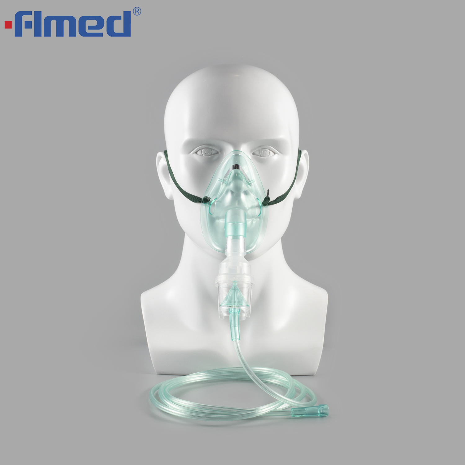 Máscara de nebulizador y tubos, adultos y pediátricos