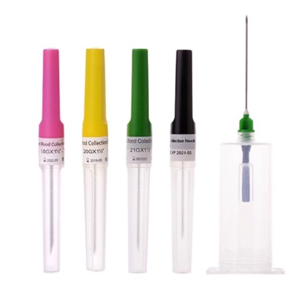 agujas de extracci&oacute;n de sangre