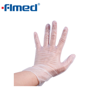 Guantes de examen de vinilo desechables (sin polvo/sin polvo)