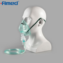 Mascarilla en aerosol desechable con tubo de 7 pies y frasco para medicamentos