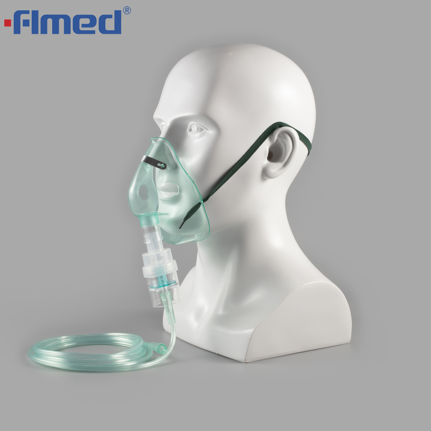 Máscara de nebulizador pediátrico con tubo 1 por ciento estéril