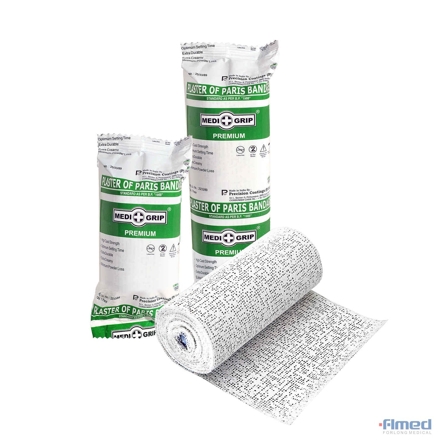 Uso desechable pop vendaje quirúrgico Ortopédico algodón fundido