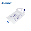 Bolsa Médica De Drenaje Urinario Con Dispositivo Anti Reflujo 2000Ml
