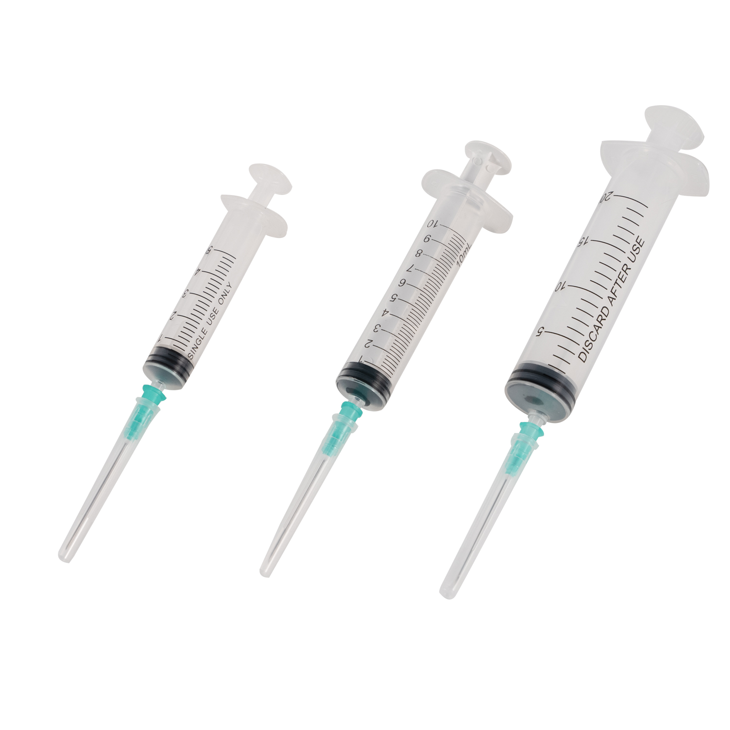 Jeringa desechable Luer Slip 1ml 2ml 3ml 5ml 10ml con marcado CE