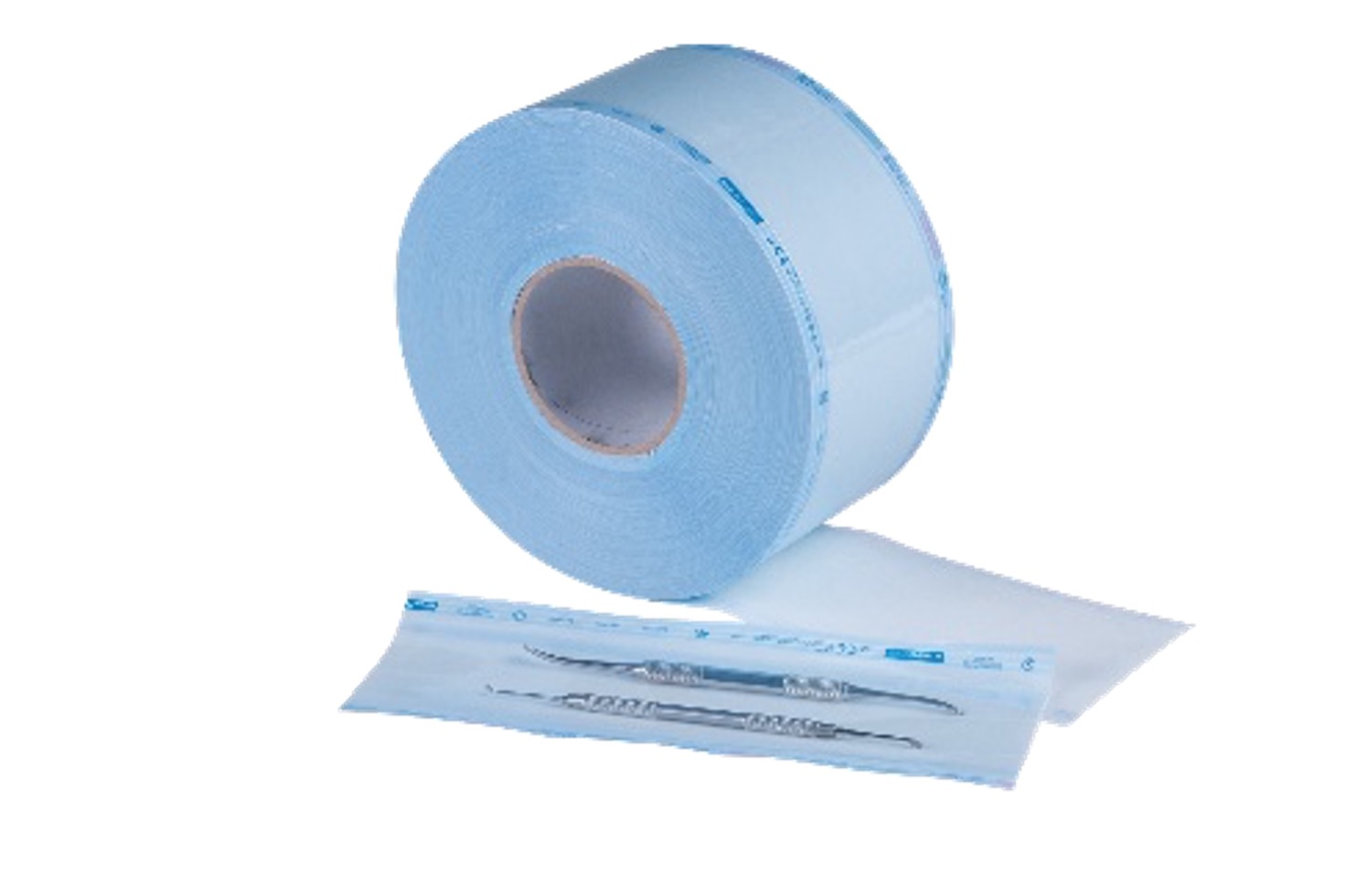 Carretes de esterilizaci&oacute;n planos